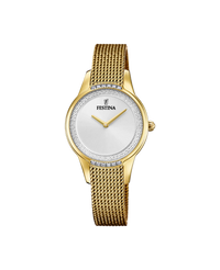 Festina Mademoiselle F20495/1 reloj mujer acero plateado dorado elegante