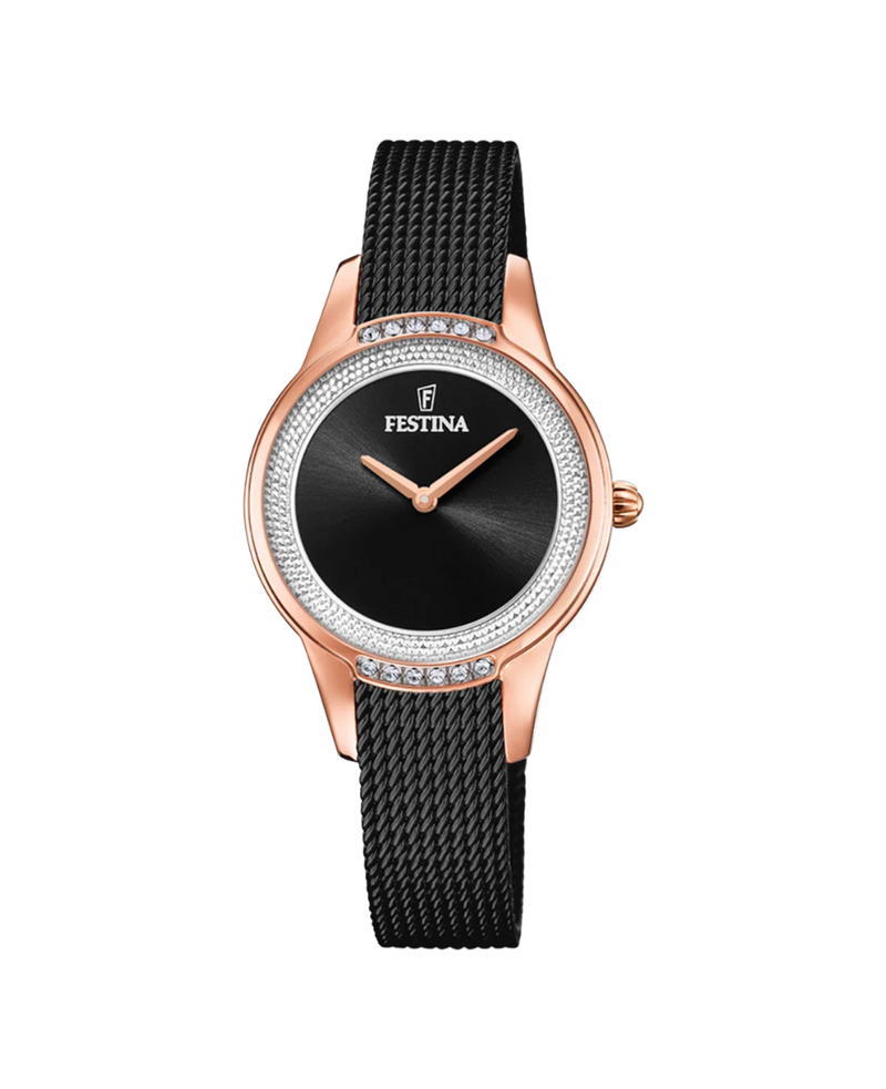 Festina Mademoiselle F20496/2 reloj mujer acero inoxidable negro deportivo elegante