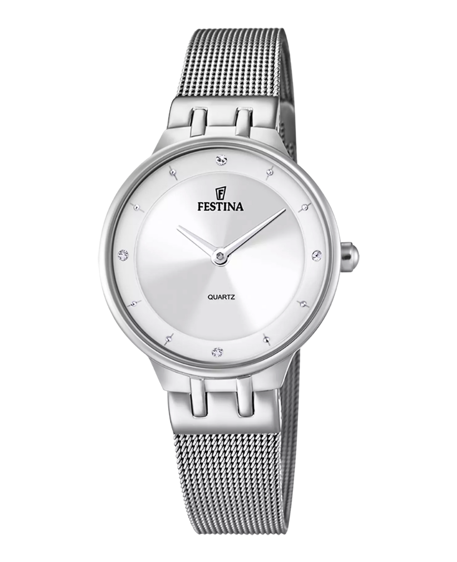 Festina Mademoiselle F20597/1 reloj mujer acero plateado elegante