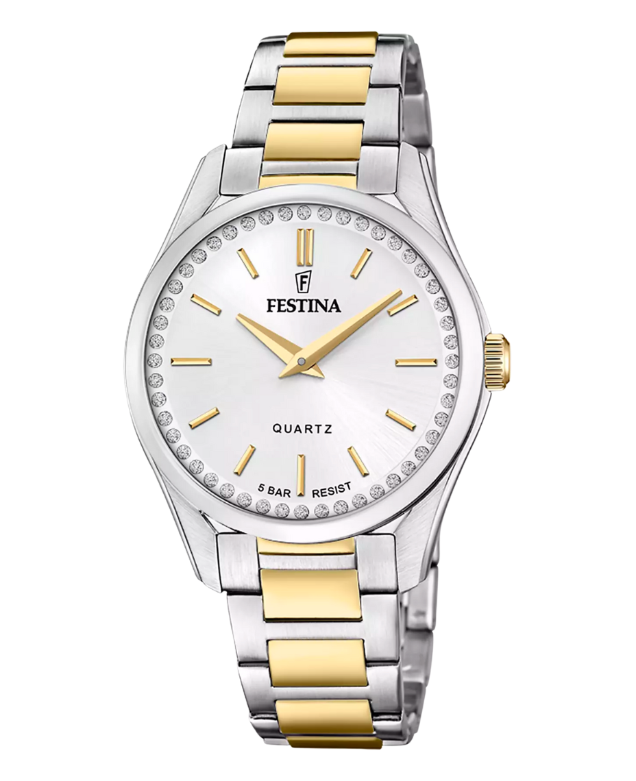 Festina Mademoiselle F20619/1 reloj mujer acero plateado multicolor