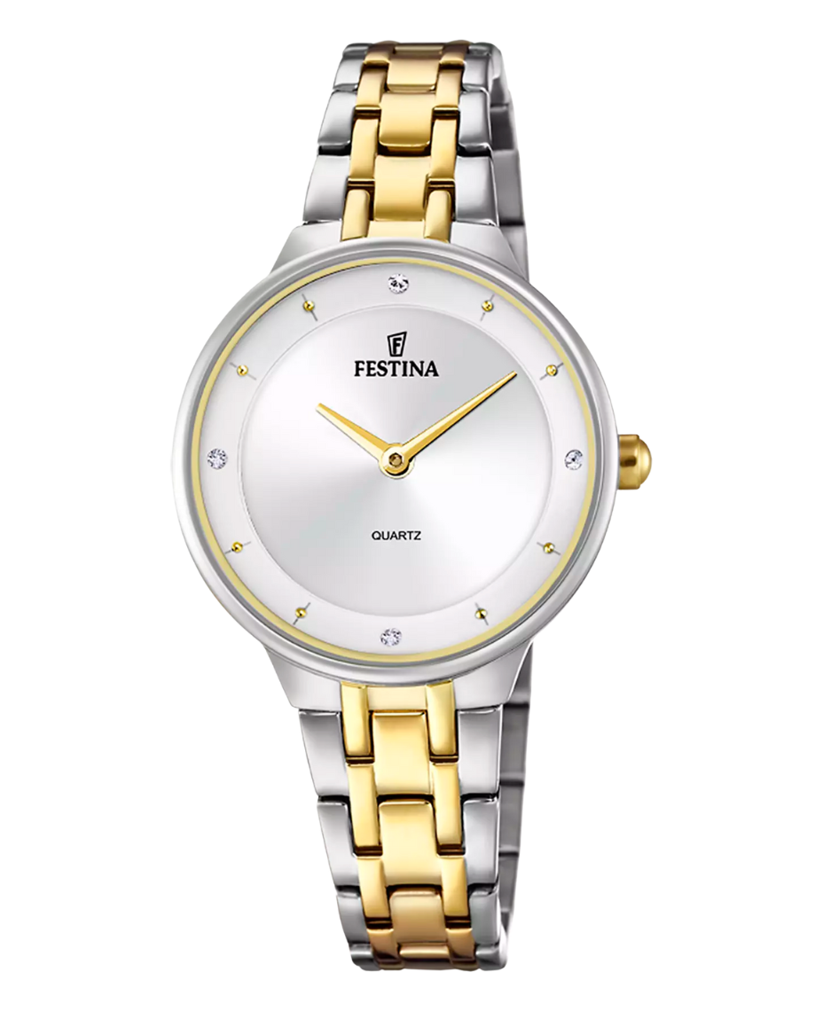 Festina Mademoiselle F20625/1 reloj mujer acero plateado con pulsera multicolor