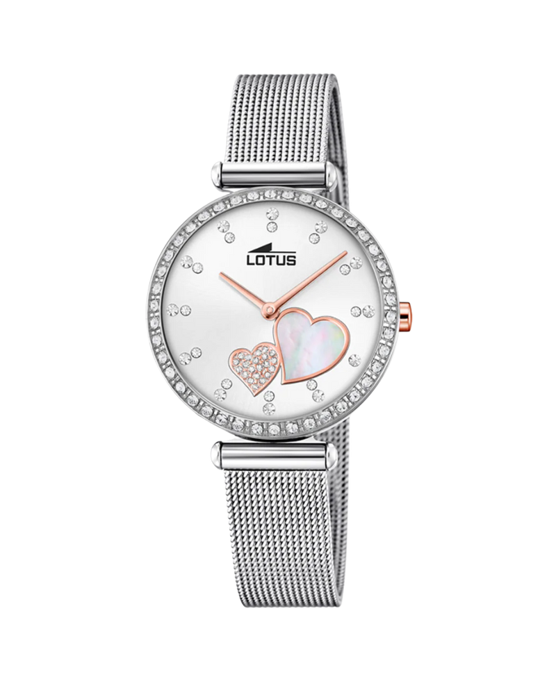 Lotus Bliss 18616/1 reloj mujer acero inoxidable blanco esfera minimalista