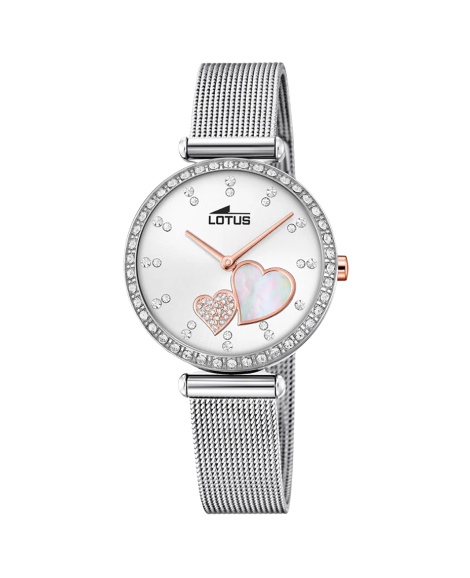 Lotus Bliss 18616/1 reloj mujer acero inoxidable blanco esfera minimalista