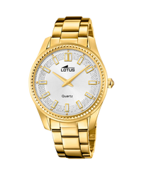 Lotus Bliss 18902/3 reloj mujer acero dorado esfera blanca