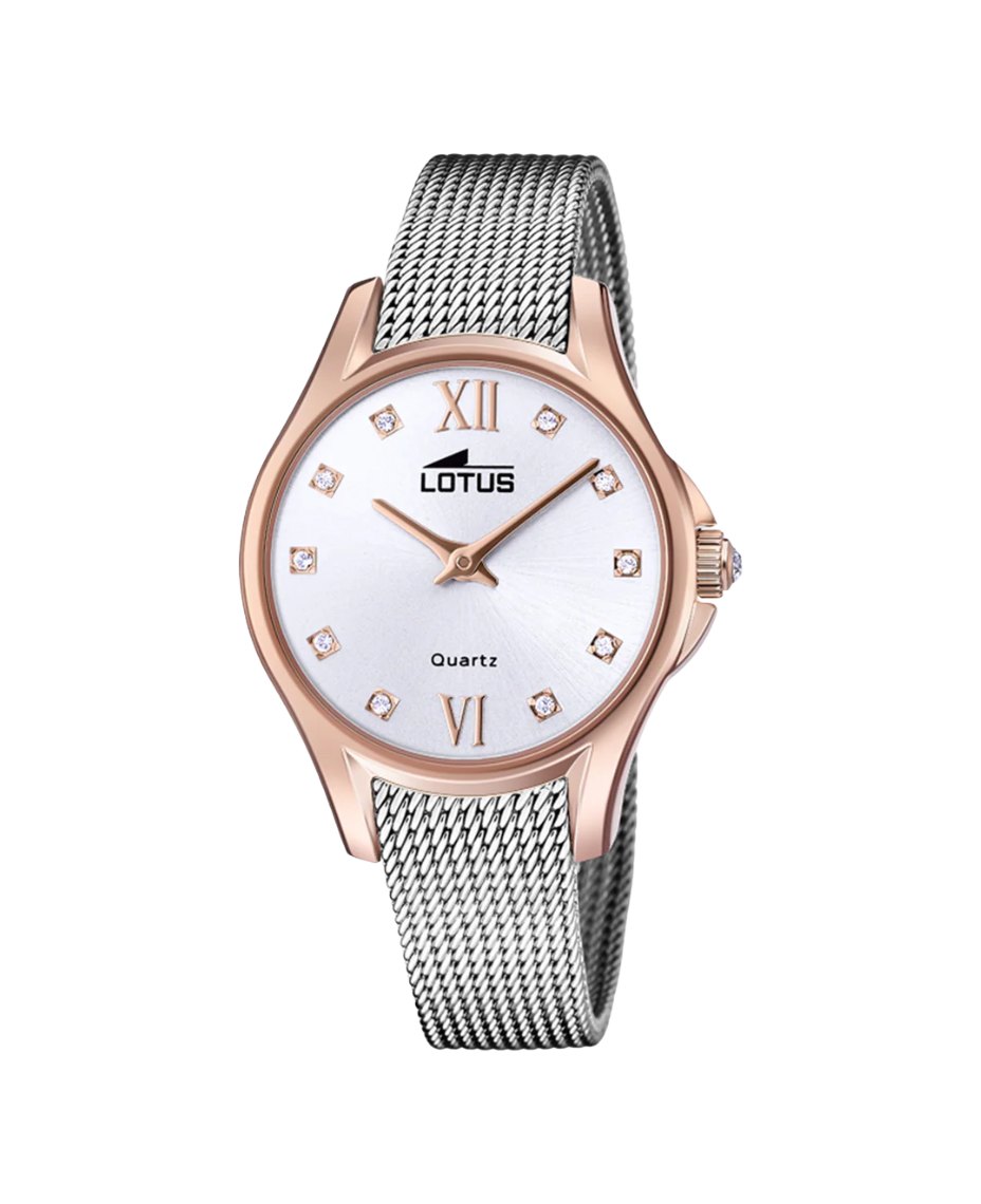 Lotus Bliss 18824/1 reloj mujer acero inoxidable esfera plateada