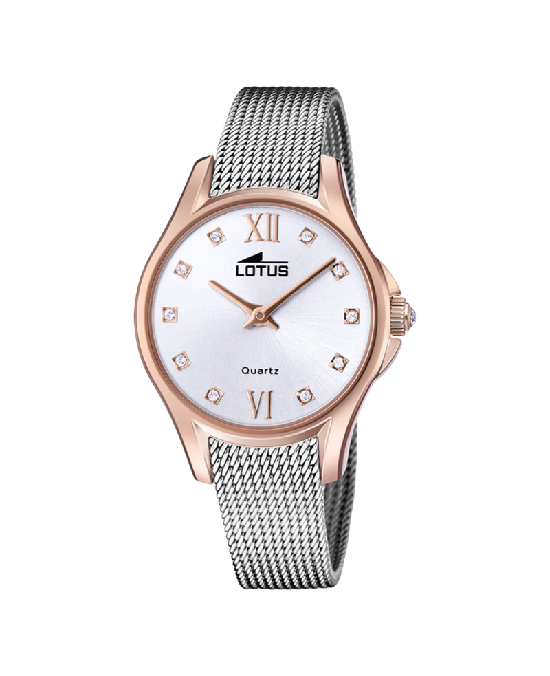 Lotus Bliss 18824/1 reloj mujer acero inoxidable esfera plateada