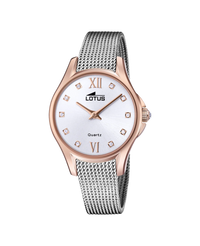 Lotus Bliss 18824/1 reloj mujer acero inoxidable esfera plateada