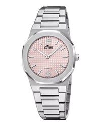 Lotus Excellent 18843/3 reloj mujer acero inoxidable esfera rosa plateado ultra fino