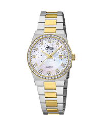 Lotus Freedom 18886/1 reloj mujer acero esfera blanca pulsera multicolor