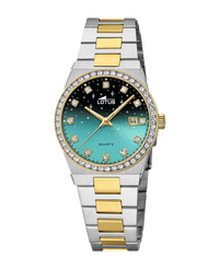 Lotus Freedom 18886/2 reloj mujer acero esfera verde pulsera multicolor