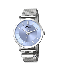 Lotus Classic 18737/3 reloj mujer acero azul plateado elegante