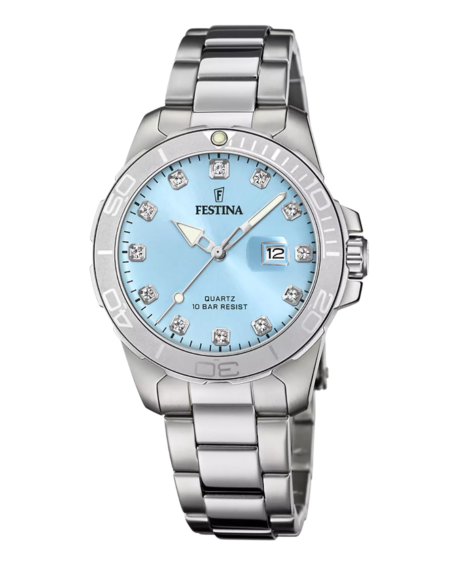 Festina Boyfriend F20503/5 reloj mujer acero inoxidable esfera azul