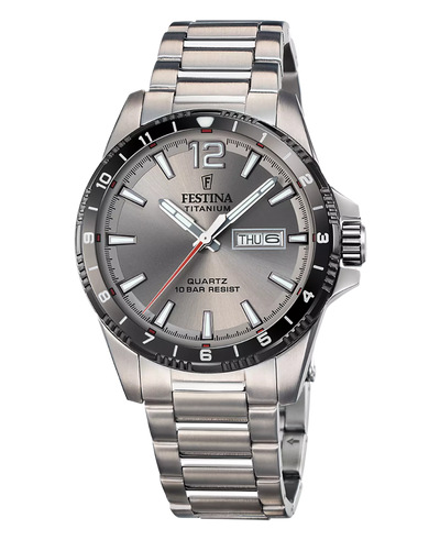 FESTINA CALENDAR TITANIUM F20698/1 GRAY