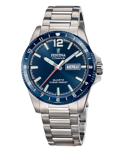 FESTINA CALENDAR TITANIUM F20698/2 BLUE