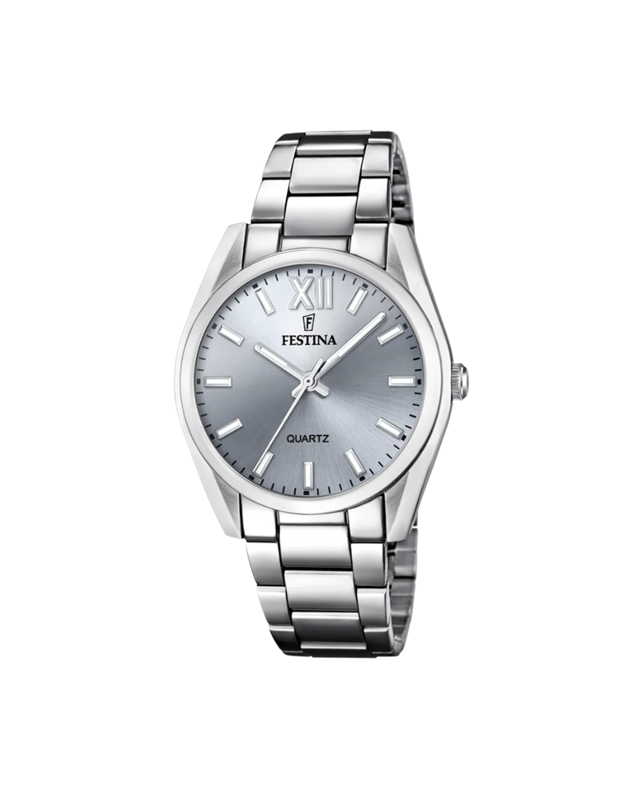 Festina F20622/J reloj mujer acero inoxidable esfera gris plateado elegante