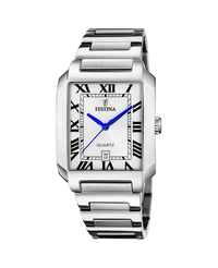 Festina F20677/1 reloj hombre acero inoxidable plateado esfera plateada