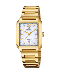 Festina F20680/2 reloj mujer acero inoxidable dorado esfera beige 33mm