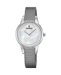 Festina Mademoiselle F20494/4 reloj mujer acero inoxidable plateado esfera beige
