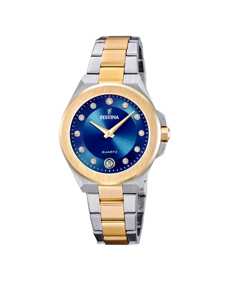 Festina Mademoiselle F20702/3 reloj mujer acero esfera azul 33mm