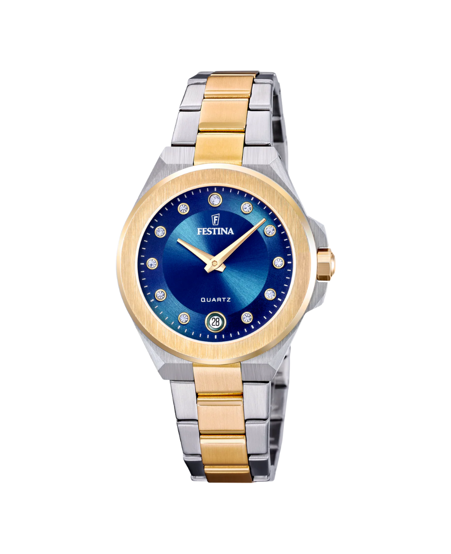 Festina Mademoiselle F20702/3 reloj mujer acero esfera azul 33mm