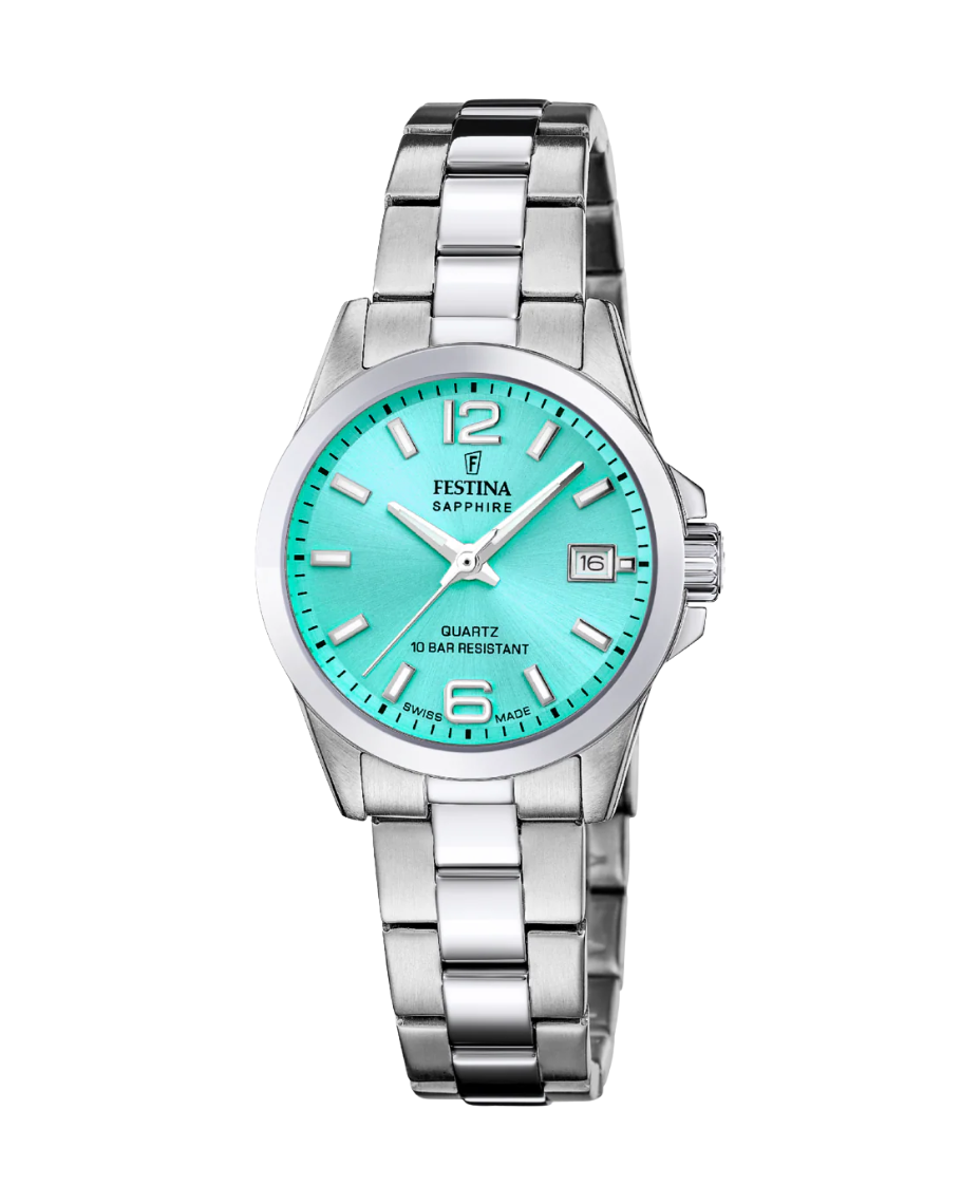 Festina Swiss Made F20049/4 reloj mujer acero azul