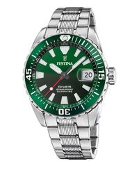 Festina F20669/2 reloj hombre acero esfera verde deportivo cristal zafiro