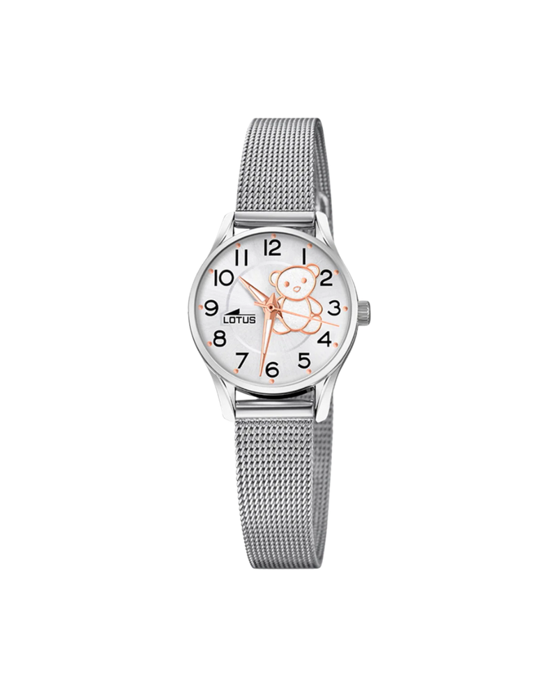 Lotus Classic 18571/F reloj niña acero inoxidable plateado esfera plateada elegante