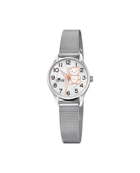 Lotus Classic 18571/F reloj niña acero inoxidable plateado esfera plateada elegante