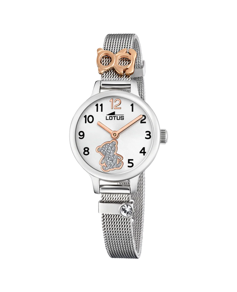 Lotus Classic 18659/4 reloj niña acero inoxidable plateado esfera plateada