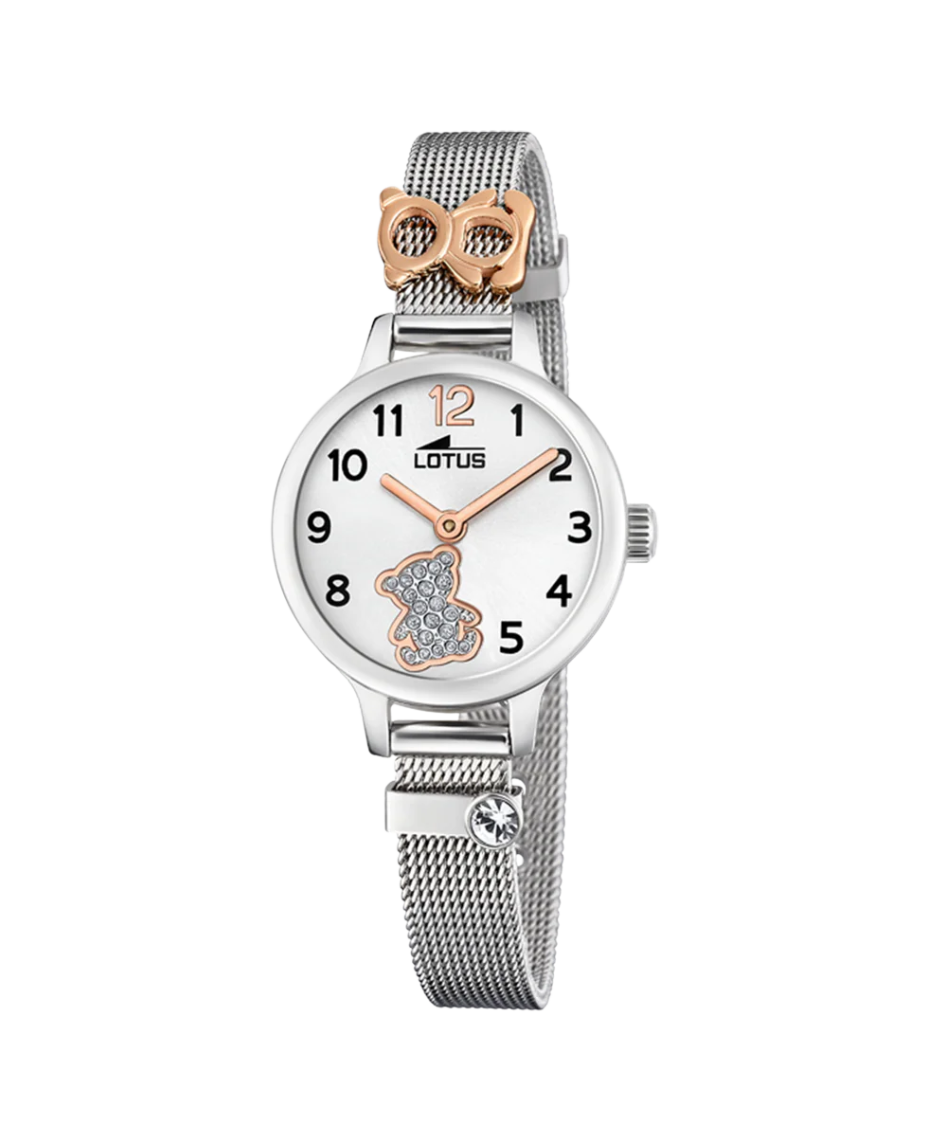Lotus Classic 18659/4 reloj niña acero inoxidable plateado esfera plateada