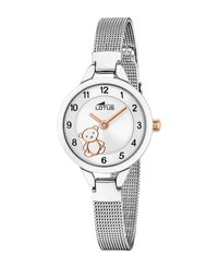 Lotus Classic 18862/3 reloj niña acero plateado elegante