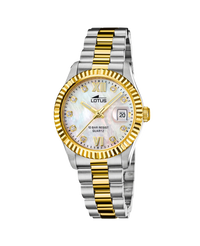 Lotus Freedom 18931/1 reloj mujer acero inoxidable esfera beige pulsera multicolor