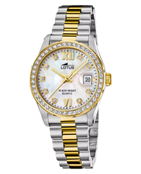 Lotus Freedom 18978/1 reloj mujer acero inoxidable esfera beige pulsera multicolor