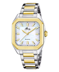Lotus Classic 18969/2 reloj mujer acero esfera beige pulsera multicolor