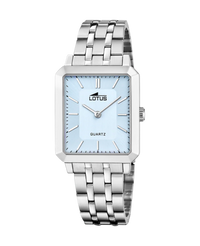 Lotus Classic 18980/2 reloj mujer acero esfera azul pulsera plateada