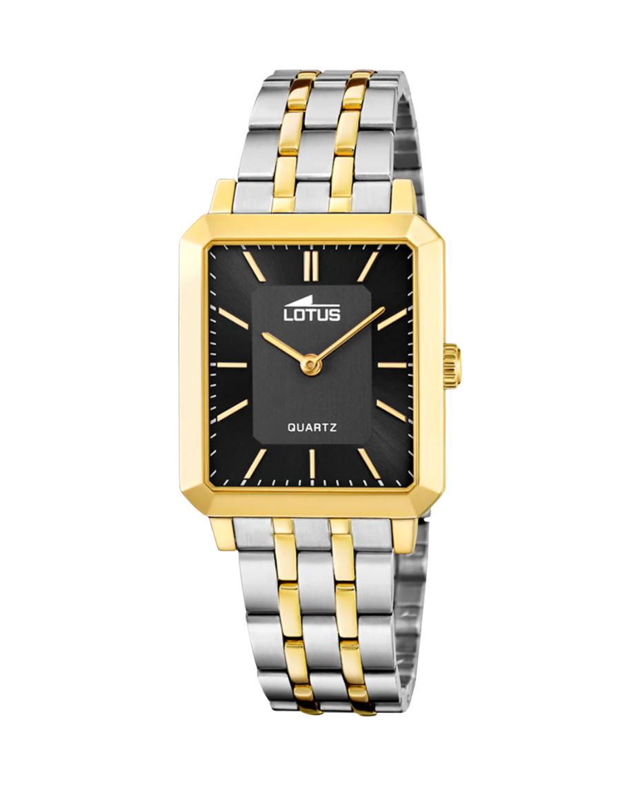 Lotus Classic 18981/4 reloj mujer acero negro esfera pulsera multicolor