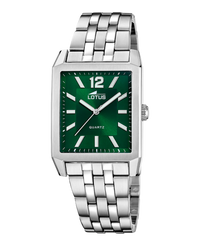 Lotus Classic 18983/3 reloj hombre acero esfera verde