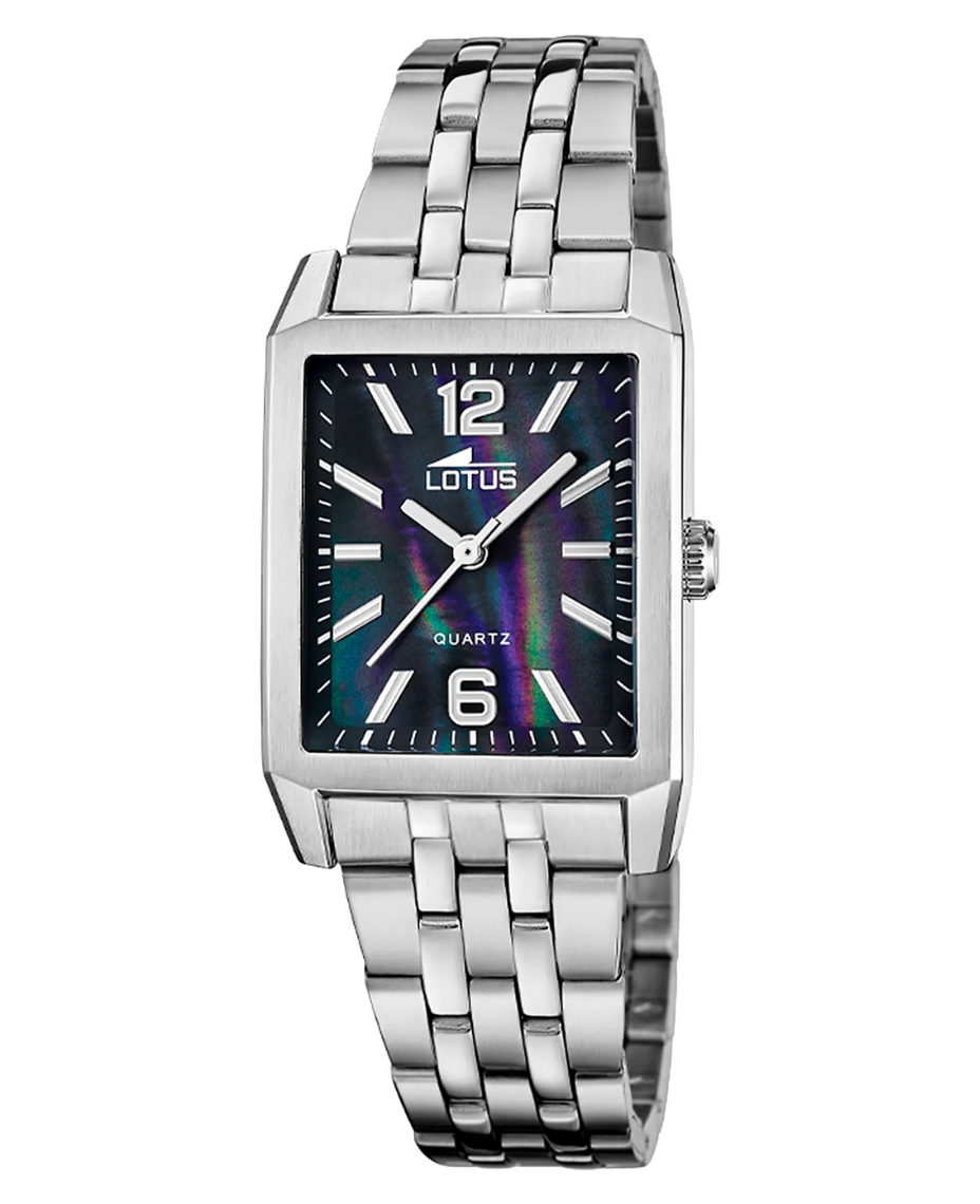 Lotus Classic 18985/4 reloj mujer acero inoxidable esfera negra