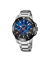 Festina Chrono Bike F20641/C reloj hombre acero inoxidable esfera azul cronógrafo deportivo