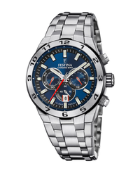 Festina Chrono Bike F20670/1 reloj hombre acero cronógrafo esfera azul deportivo