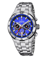 Festina Chrono Bike F20670/3 reloj hombre acero azul cronógrafo deportivo