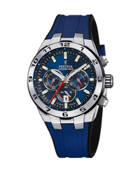 Festina Chrono Bike F20671/1 reloj hombre acero azul cronógrafo deportivo