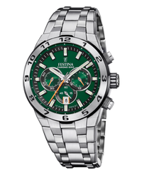 Festina Chrono Bike F20670/2 reloj hombre acero cronógrafo esfera verde deportivo