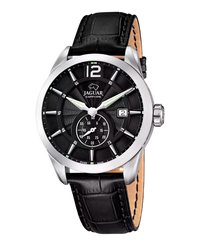 Jaguar Acamar J663/4 reloj hombre acero negro con correa piel deportivo elegante