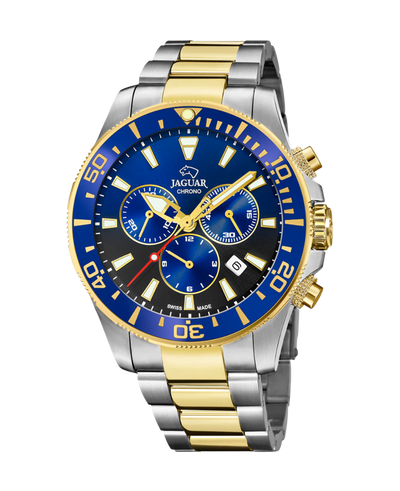 JAGUAR EXECUTIVE PIONNIER J862/4 BLUE BLACK MEN'S
