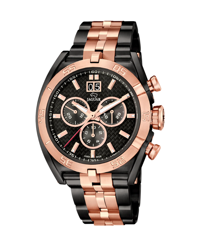 Jaguar Special Edition cronógrafo J811/1 reloj hombre acero negro