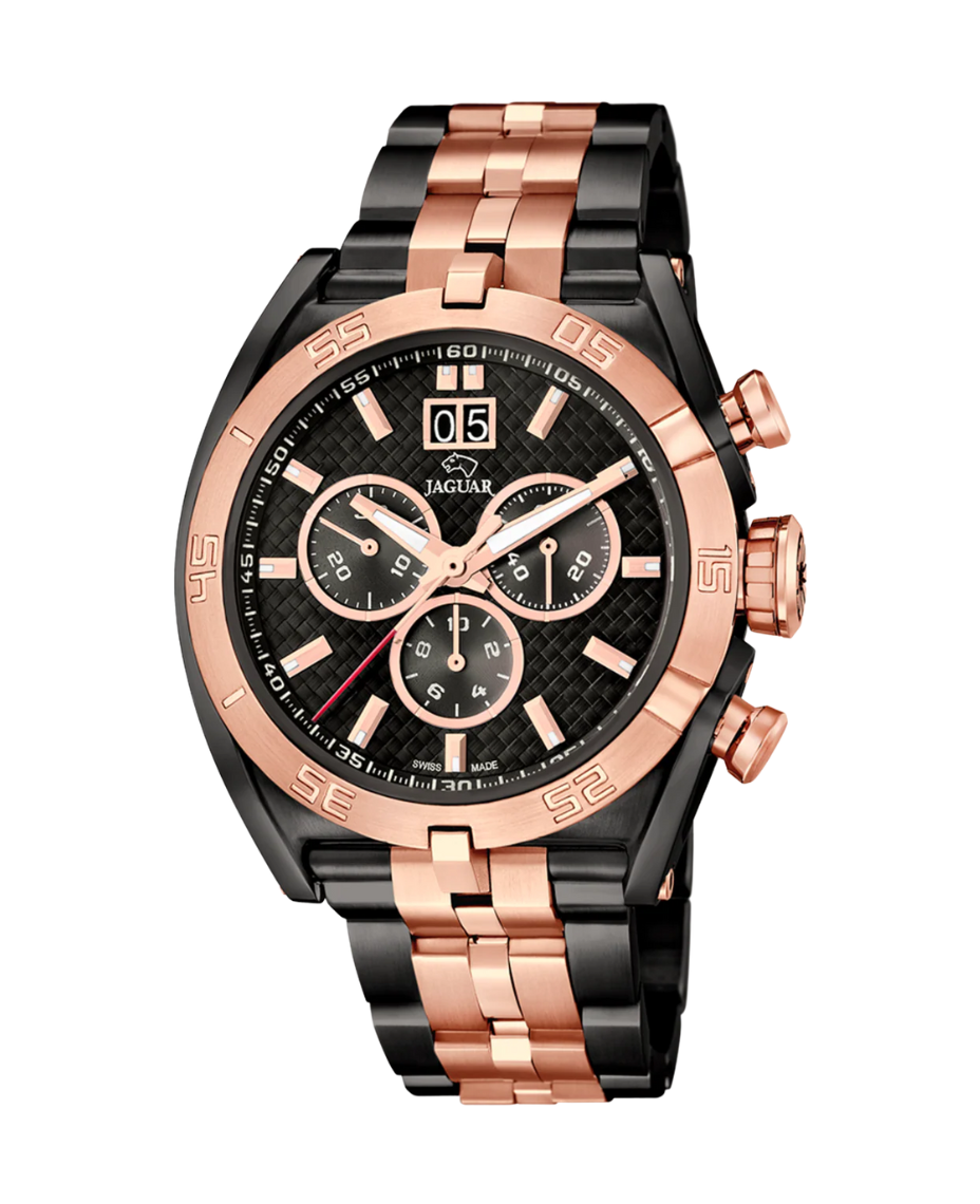 Jaguar Special Edition cronógrafo J811/1 reloj hombre acero negro
