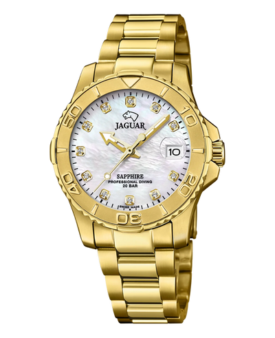 JAGUAR COUPLE DIVER J898/1 WHITE WOMEN'S