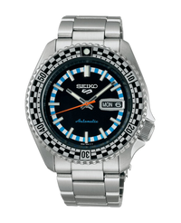 Seiko 5 Sports Rally Diver Automático SRPK67K1 reloj hombre acero negro