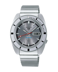 Seiko 5 Sports SKX automático SRPL03K1 reloj hombre acero plateado edición limitada